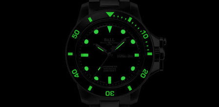 Ball DM2118B-S2CJ-BK Engineer Hydrocarbon Chronometer 40mm Red Bezel