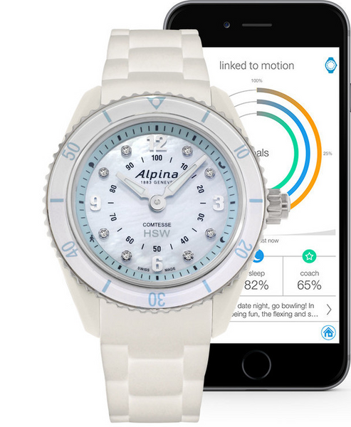 Alpina Horological Smartwatch   AL-281MPWND3V6