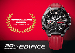 Casio G-Shock ECB10HR-1A Edifice Honda Racing 20th Anniversary Formula 1