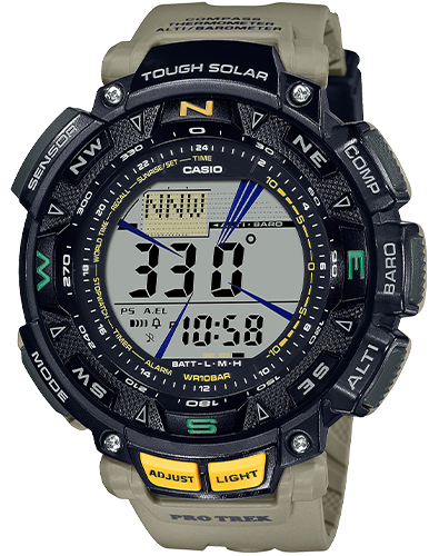 Casio G-Shock PRG240-5 Pro-Trek Tough Solar Triple Sensor