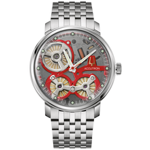 Accutron 2ES6A008 Redbar Spaceview 2020 Limited Edition Electrostatic