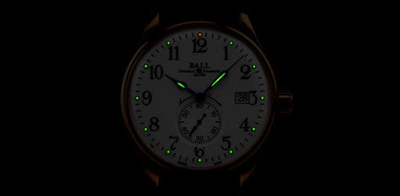 Ball NM3888D-PG-LCJ-WH Trainmaster 18k Rose Gold Standard Time