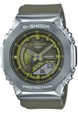 G-Shock GMS2100-3A Mid-Size Octo Casioak Clad Green