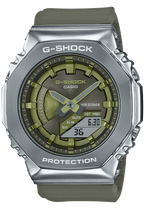 G-Shock GMS2100-3A Mid-Size Octo Casioak Clad Green