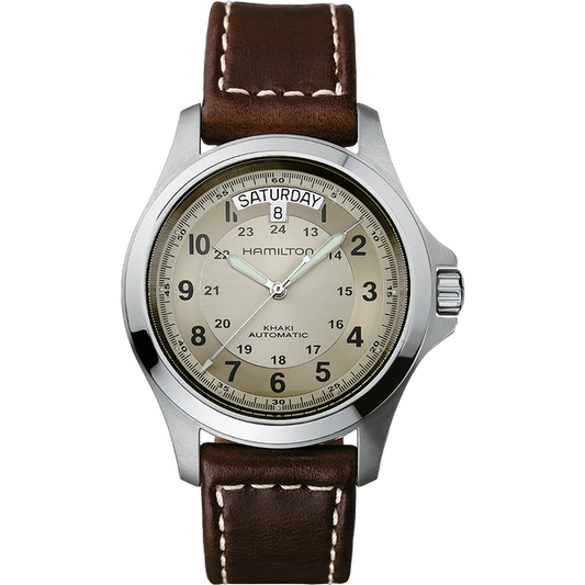 Hamilton H64455523 Khaki Field King Auto // Pre-Owned