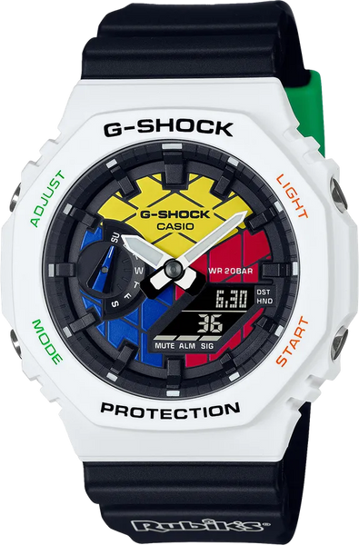 G-Shock GAE2100RC-1A RUBIK's x G-SHOCK Limited Edition Casioak