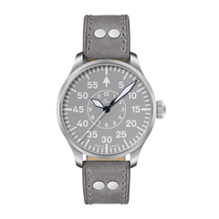 Laco 862159 Pilot Watch Basic Aachen Grau 42 Automatic