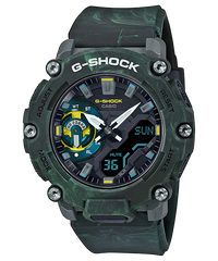 G-Shock GA2200MFR-3A Misty Magical Forrest Carbon Core Guard Green