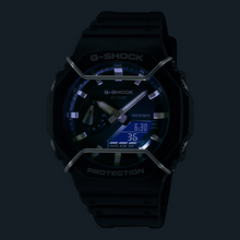 G-Shock GA2100PTS-8A Tone-on-Tone Wire Face Casioak Black