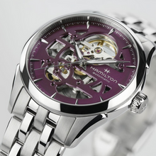 Hamilton H32265101 Jazzmaster Skeleton Lady Automatic Purple Dial 36mm