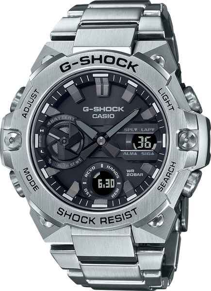 G-Shock GSTB400D-1A G-STEEL Slim Carbon Core Guard // Pre-Owned