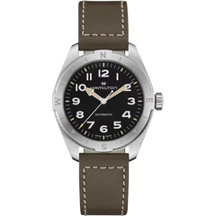 Hamilton H70315830 Khaki Field Expedition Automatic 41mm Black Dial