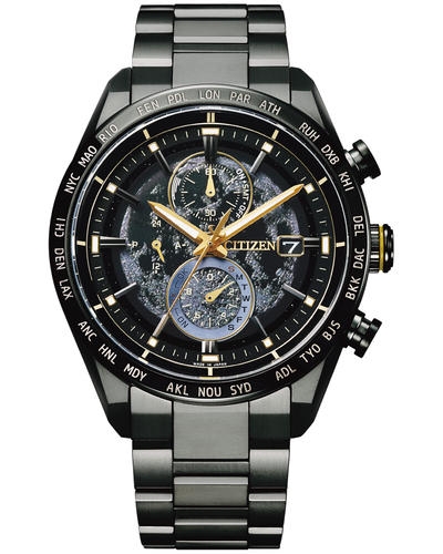 Citizen AT8185-71E Super Titanium Hakuto-R Dark Side of the Moon Citizen AT8185-71E Super Titanium Hakuto-R Dark Side of the Moon