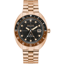Bulova 97B215 Oceanographer Devil Diver GMT Root Beer