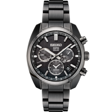 Seiko Astron SSH023 Limited Edition 50th Dual Time GPS Solar Black // Pre-Owned