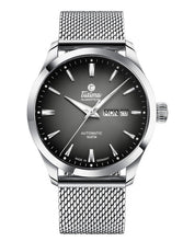 Tutima 6105-20 Sky Automatic Grey Fume Dial Milanese Bracelet
