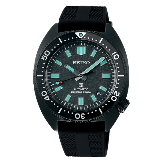 Seiko Prospex SPB335 Black Series Night Vision Slim Turtle