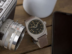 Formex 0660.1.6523.711 Field Automatic Charcoal Black Leather