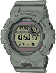Casio G-Shock GMDB800SU-8 G-Squad Light Gray Digital Step Tracker