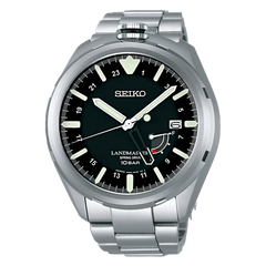Seiko SBDB015 Prospex Landmaster Spring Drive Titanium Black Dial