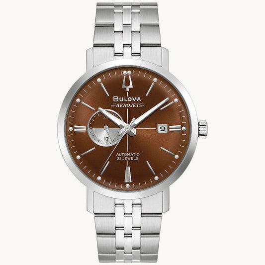 Bulova 96B375 Aerojet Classic Brown Dial Automatic