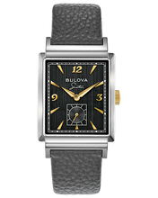 Bulova 98A261 Frank Sinatra My Way Quartz Black Textured Dial