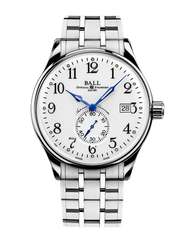 Ball NM3888D-S1CJ-WH Trainmaster Standard Time Stainless Steel