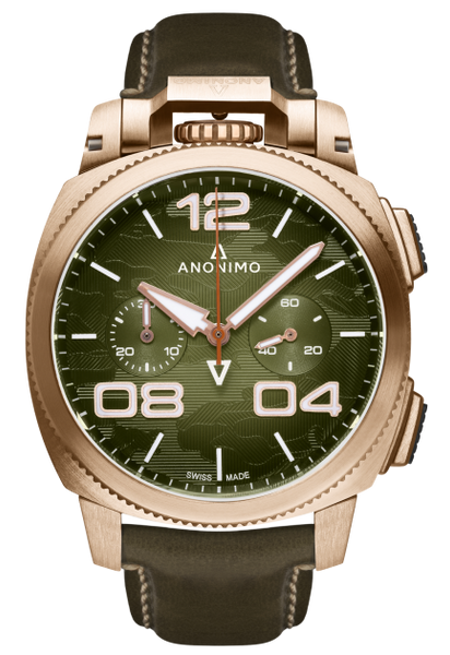 Anonimo Militare Automatic Chrono Camouflage Bronze AM-1123.01.002.A05