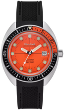 Bulova 96B350 Devil Diver Oceanographer Orange Dial Automatic