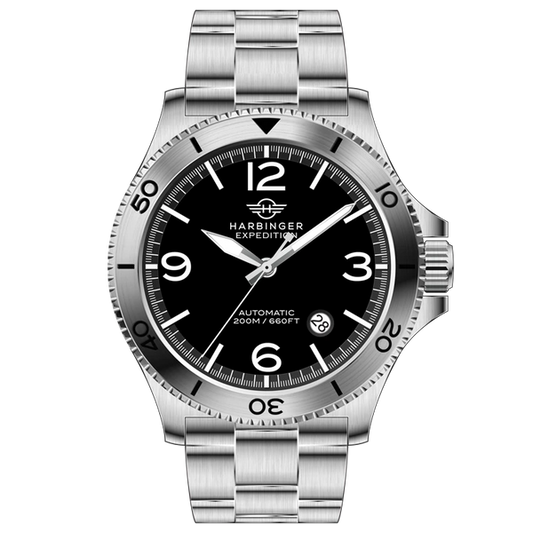 Harbinger EX1 Expedition Coal Automatic Desert Storm Stainless