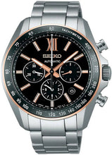 Seiko SDGZ006 Brightz Automatic Chronograph Black Dial