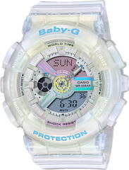 G-Shock BA110PL-7A2 Baby G Skeleton Resin Polarized Translucent