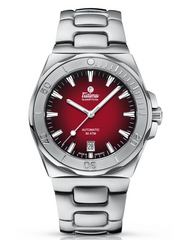 Tutima 6156-08 M2 Seven Seas S Red Dial Stainless