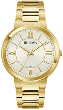 Bulova 97B212 Gold Tone White Dial Classics