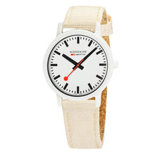 Mondaine MS1.41111.LT Sustainable Materials Large White Case Watch