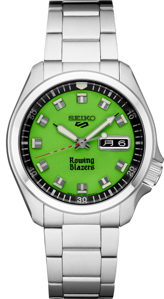 Seiko 5 Sports SRPJ59 Rowing Blazers Limited Edition Green