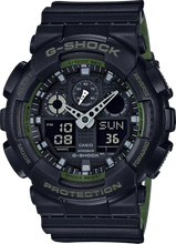 Casio G-Shock GA100L-1A Military Colored Ana-Digital