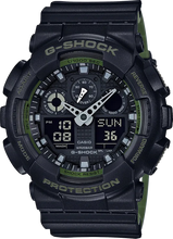 Casio G-Shock GA100L-1A Military Colored Ana-Digital
