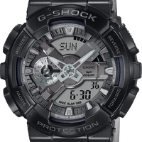 G-Shock GM110MF-1A Midnight Fog Metal Components Black