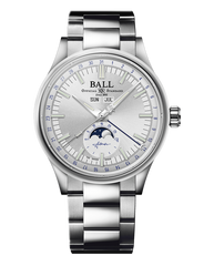 Ball NM3016C-S1J-SL Engineer II Moon Calendar 40mm Silver