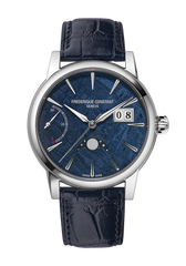 Frederique Constant FC-735MT3HPT Manufacture Big Date Platinum Meteorite Limited Edition
