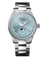 Ball NM3016C-S1J-IBE Engineer II Moon Calendar 40mm Ice Blue