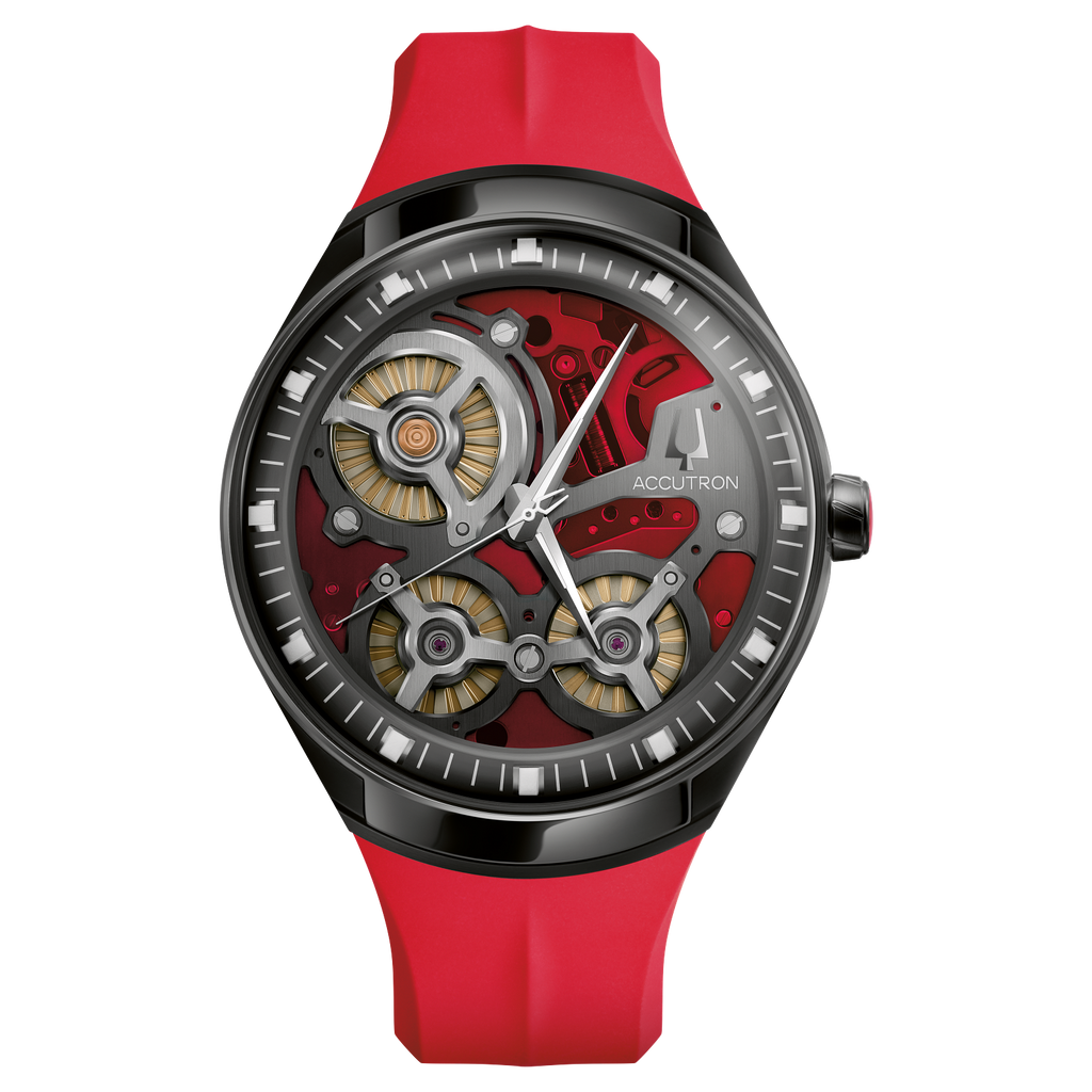 Accutron 28A206 DNA Casino Electrostatic Las Vegas Red Limited Edition