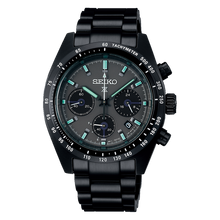 Seiko Prospex SSC917 Night Vision Speed Timer Solar Chronograph Black