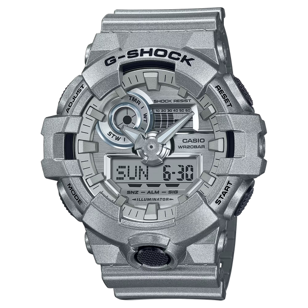 G-Shock GA700FF-8A Retro Futuristic Metallic Silver GA700 – Arizona ...