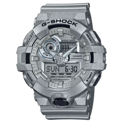 G-Shock GA700FF-8A Retro Futuristic Metallic Silver GA700