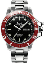 Ball DM2118B-S2CJ-BK Engineer Hydrocarbon Chronometer 40mm Red Bezel