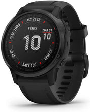 Garmin 010-02159-13 Fenix 6S Sapphire Black on Black
