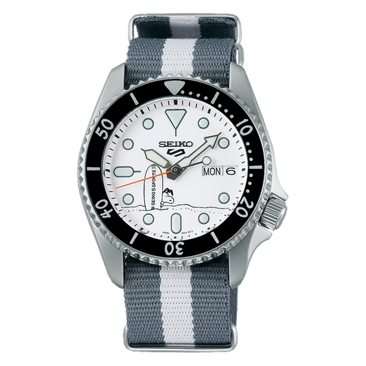 Seiko 5 Sports SRPK25 Snoopy Peanuts SKX Sense Style Limited