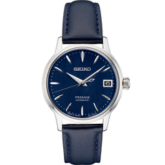Seiko Presage SRPF50 Women's Blue Leather Strap